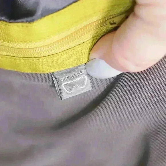 Mammut Size S Down filled Grey/yellow zip off snow skirt pockets ski jacket - Picture 10 of 16